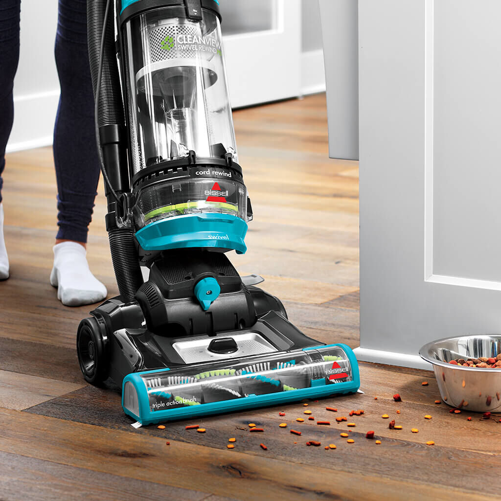 bissell cleanview swivel rewind pet upright vacuum cleaner